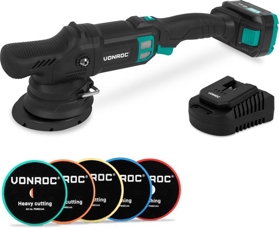 VONROC PRO Excentrische Polijstmachine 20V