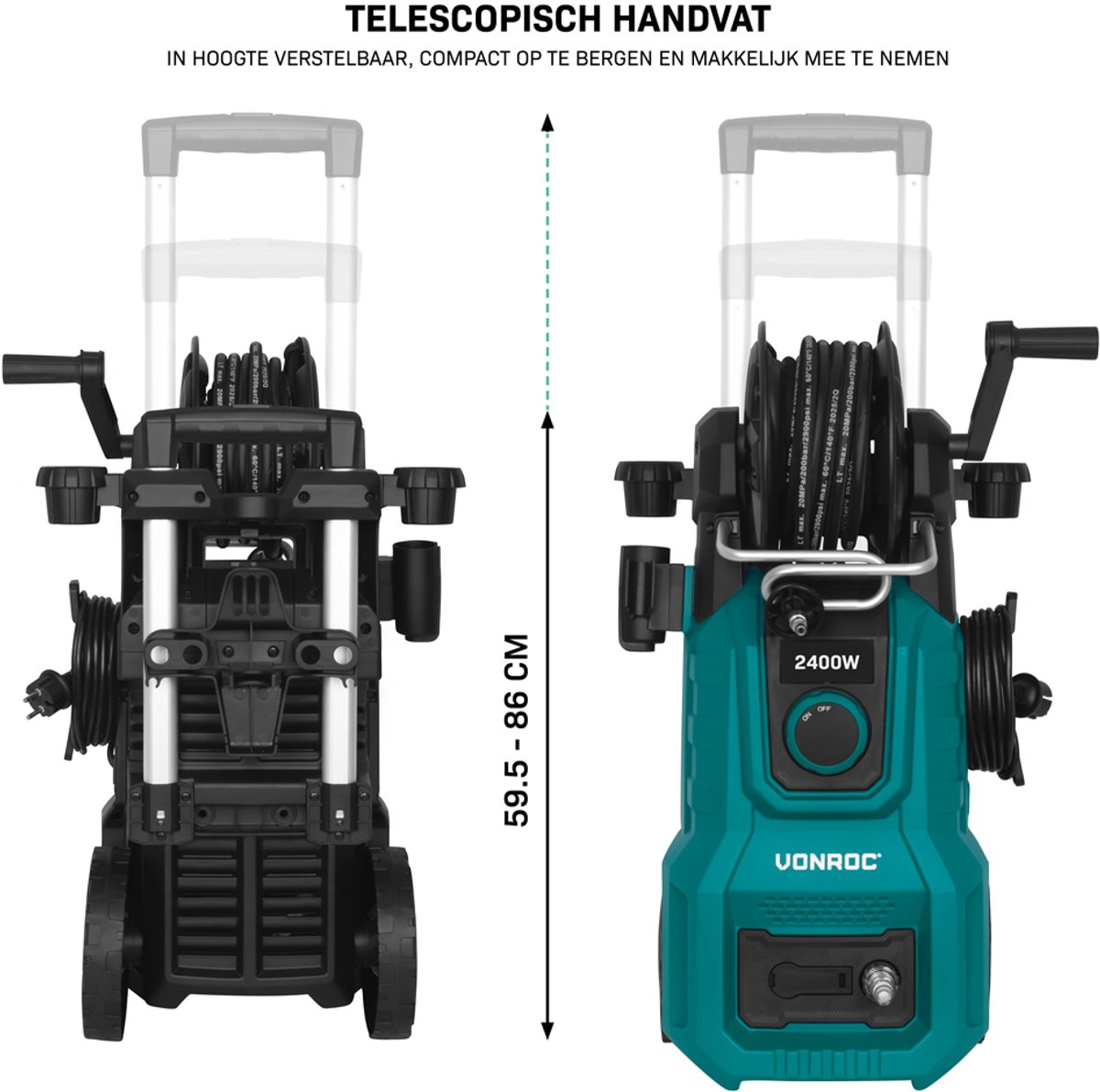 VONROC Hogedrukreiniger - Image 3
