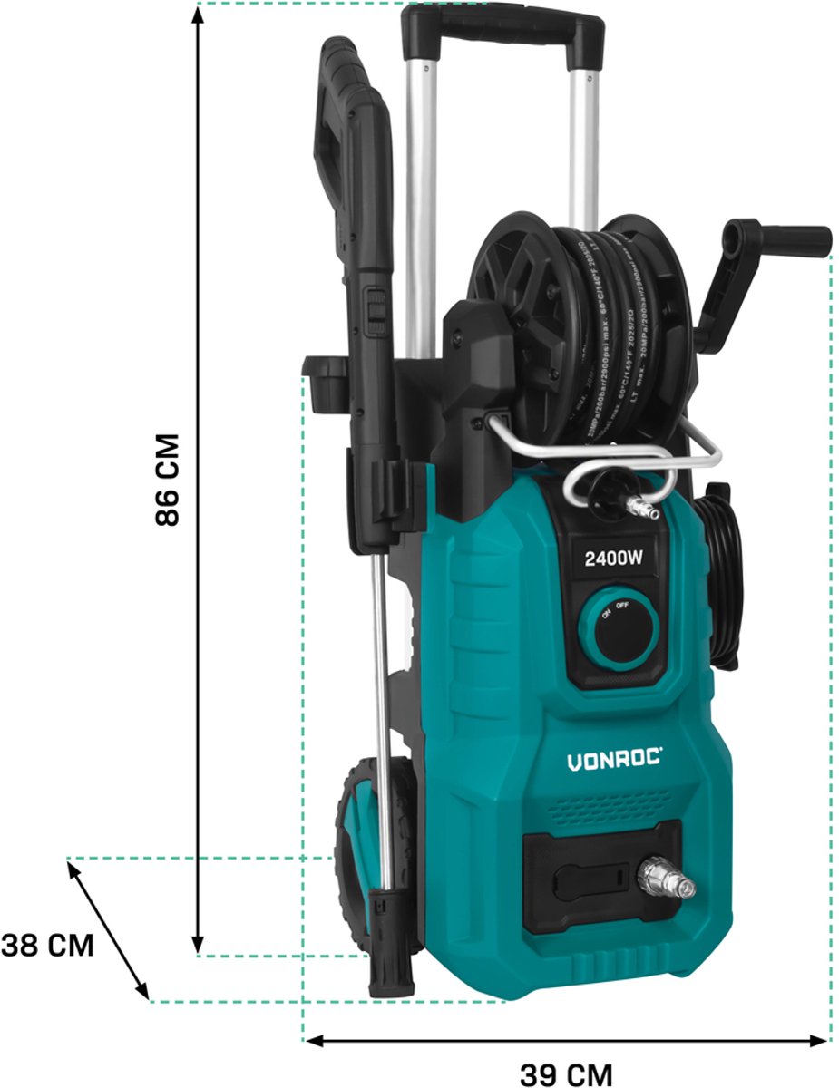 VONROC Hogedrukreiniger - Image 5